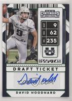 College Ticket Autographs - David Woodward