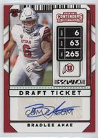 College Ticket Autographs - Bradlee Anae