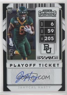 2020 Panini Contenders Draft Picks - [Base] - Playoff Ticket #245 - College Ticket Autographs - Jamycal Hasty /18