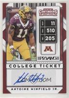 College Ticket Autographs - Antoine Winfield Jr.