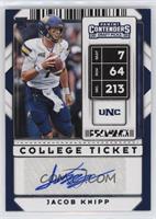 College Ticket Autographs - Jacob Knipp