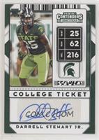 College Ticket Autographs - Darrell Stewart Jr.