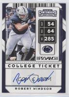 College Ticket Autographs - Robert Windsor