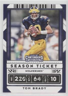 2020 Panini Contenders Draft Picks - [Base] #97 - Tom Brady