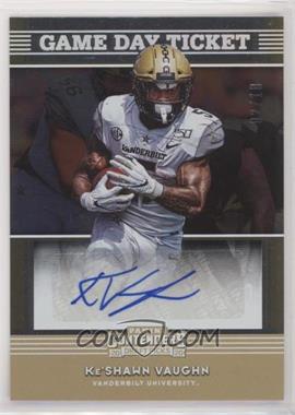 2020 Panini Contenders Draft Picks - Game Day Ticket Signatures - Playoff Ticket #21 - Ke'Shawn Vaughn /18