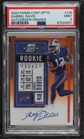 Rookie Ticket RPS Autographs - Gabriel Davis [PSA 9 MINT] #/50