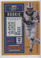 Rookie Ticket - Zack Moss #/50