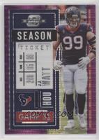 Season Ticket - J.J. Watt #/21