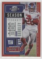 Season Ticket - Saquon Barkley #/125