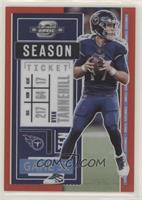 Season Ticket - Ryan Tannehill #/125