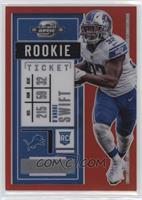 Rookie Ticket - D'Andre Swift #/125