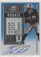 Rookie Ticket RPS Autographs - Bryan Edwards #/99