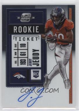 2020 Panini Contenders Optic - [Base] #106 - Rookie Ticket RPS Autographs - Jerry Jeudy