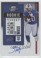 Rookie Ticket RPS Autographs - Zack Moss