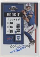 Rookie Ticket RPS Autographs - Jake Fromm
