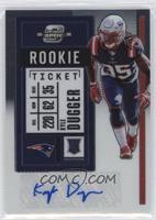 Rookie Ticket Autographs - Kyle Dugger