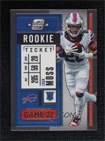 Rookie Ticket - Zack Moss