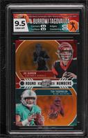 Joe Burrow, Tua Tagovailoa [HGA 9.5 GEM MINT] #/50