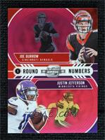 Joe Burrow, Justin Jefferson #/75