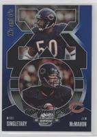 Jim McMahon, Mike Singletary #/99