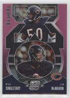 Jim McMahon, Mike Singletary #/75