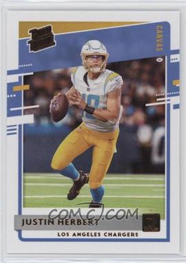 2020 Panini Donruss - [Base] - Canvas #303 - Rated Rookie - Justin Herbert