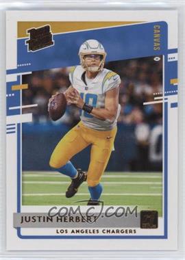 2020 Panini Donruss - [Base] - Canvas #303 - Rated Rookie - Justin Herbert