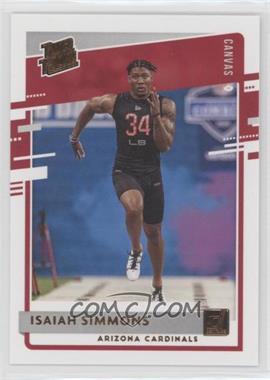 2020 Panini Donruss - [Base] - Canvas #349 - Rated Rookie - Isaiah Simmons