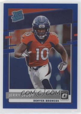 2020 Panini Donruss - [Base] - Optic Preview Blue Prizm #P-307 - Rated Rookie - Jerry Jeudy /125