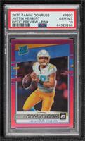 Rated Rookie - Justin Herbert [PSA 10 GEM MT]