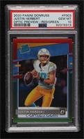 Rated Rookie - Justin Herbert [PSA 10 GEM MT]