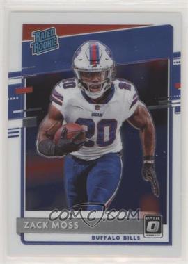 2020 Panini Donruss - [Base] - Optic Preview #P-330 - Rated Rookie - Zack Moss