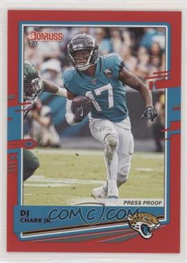 2020 Panini Donruss - [Base] - Press Proof Red #128 - DJ Chark Jr.