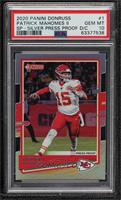 Patrick Mahomes II [PSA 10 GEM MT] #/75