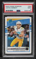 Rated Rookie - Justin Herbert [PSA 9 MINT]