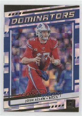 2020 Panini Donruss - Dominators #D-JA - Josh Allen