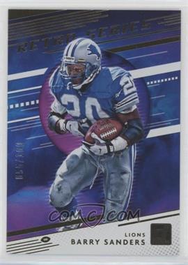 2020 Panini Donruss - Retro Series - Studio Series #RS-BS - Barry Sanders /100