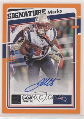 2020 Panini Donruss - Signature Marks #SM-JW - James White