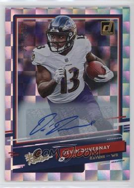 2020 Panini Donruss - The Rookies - Autographs #TR-DD - Devin Duvernay /299