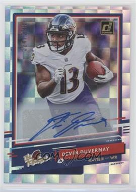 2020 Panini Donruss - The Rookies - Autographs #TR-DD - Devin Duvernay /299