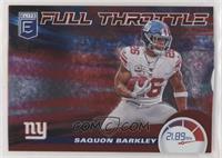 Saquon Barkley [EX to NM] #/99