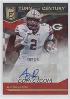 AJ Dillon #/75