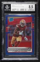 NFL 2020 Panini Select Single Card Red Die-Cut Prizm Brandon Aiyuk