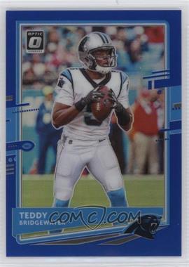 2020 Panini Donruss Optic - [Base] - Blue Prizm #18 - Teddy Bridgewater /179