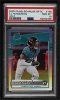 Rated Rookies - CJ Henderson [PSA 10 GEM MT]