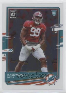 2020 Panini Donruss Optic - [Base] #134 - Rookies - Raekwon Davis