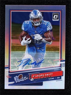 2020 Panini Donruss Optic - The Rookies - Autographs #TR-DS - D'Andre Swift /35