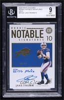 Jake Fromm [BGS 9 MINT] #/10