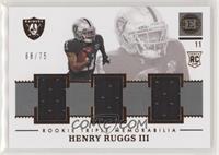 Henry Ruggs III #/75