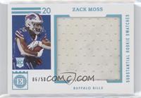 Zack Moss #/50